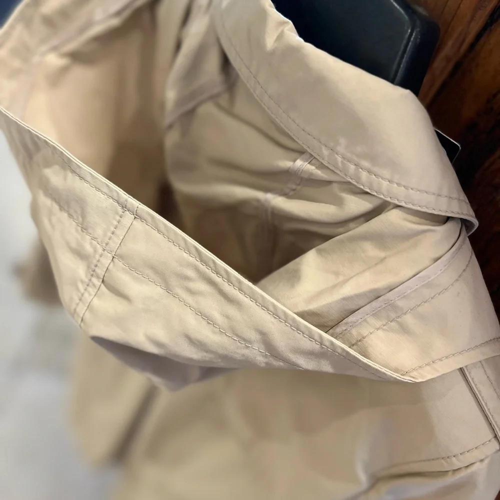 Brand new never used Zara Basic Trench Coat - Picture 8 of 10